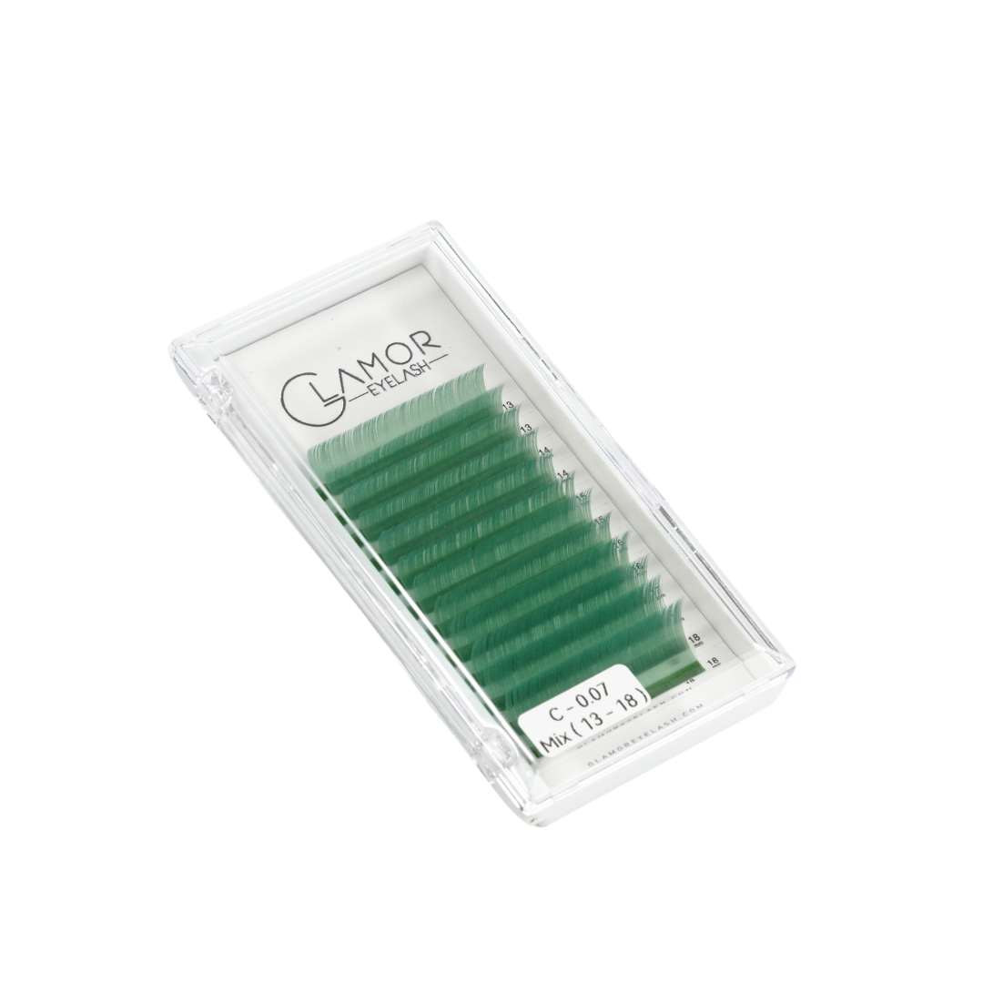 Velvet Super Mink Glamor Color 12Line Mix| 0.07mm - GlamorEyelash